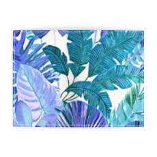 Castlefield Design Tropical Leaf Passport Holder