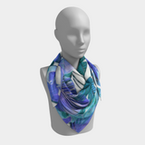 Castlefield Design Tropical Leaf Scarves