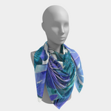 Castlefield Design Tropical Leaf Scarves