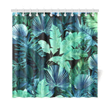 Castlefield Design Tropical Leaf Shower Curtain