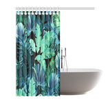 Castlefield Design Tropical Leaf Shower Curtain