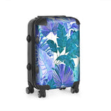 Castlefield Design Tropical Leaf Suitcase