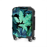 Castlefield Design Tropical Leaf Suitcase