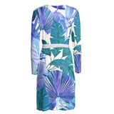 Castlefield Design Tropical Leaf Wrap Dress