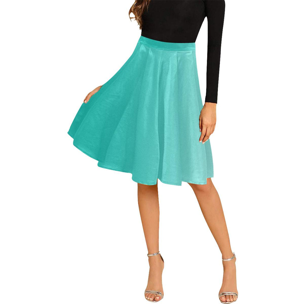 Castlefield Design Turquoise Midi Skirt