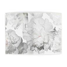 Castlefield Design White Peonies Passport Cover