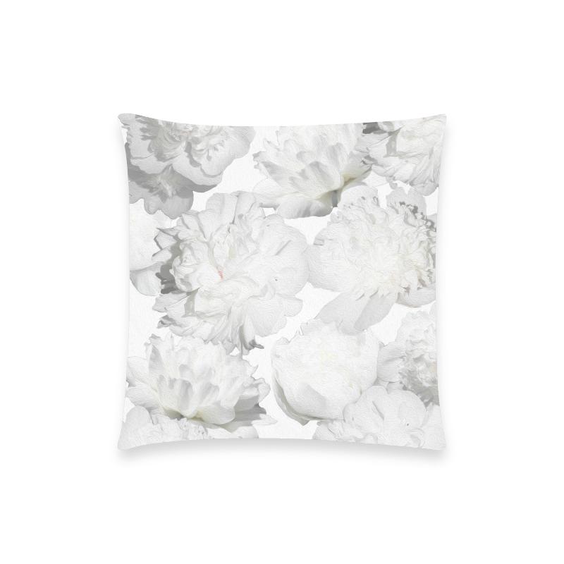 Castlefield Design White Peonies Pillow Cases